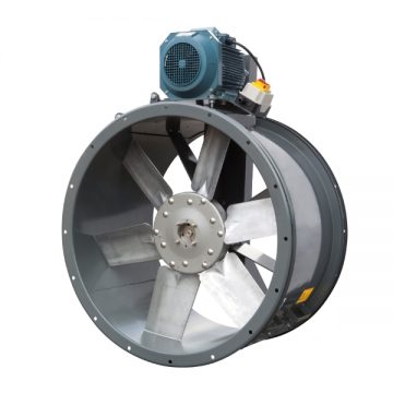 Ventiladores Helicoidales Tubulares Con Motor Exterior Serie TTT-N ...